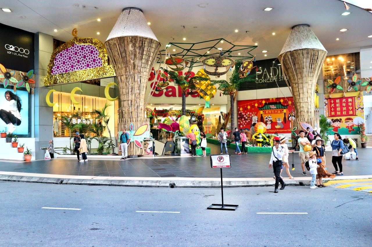 Escape Backpackers Kk Vandrarhem Kota Kinabalu Exteriör bild